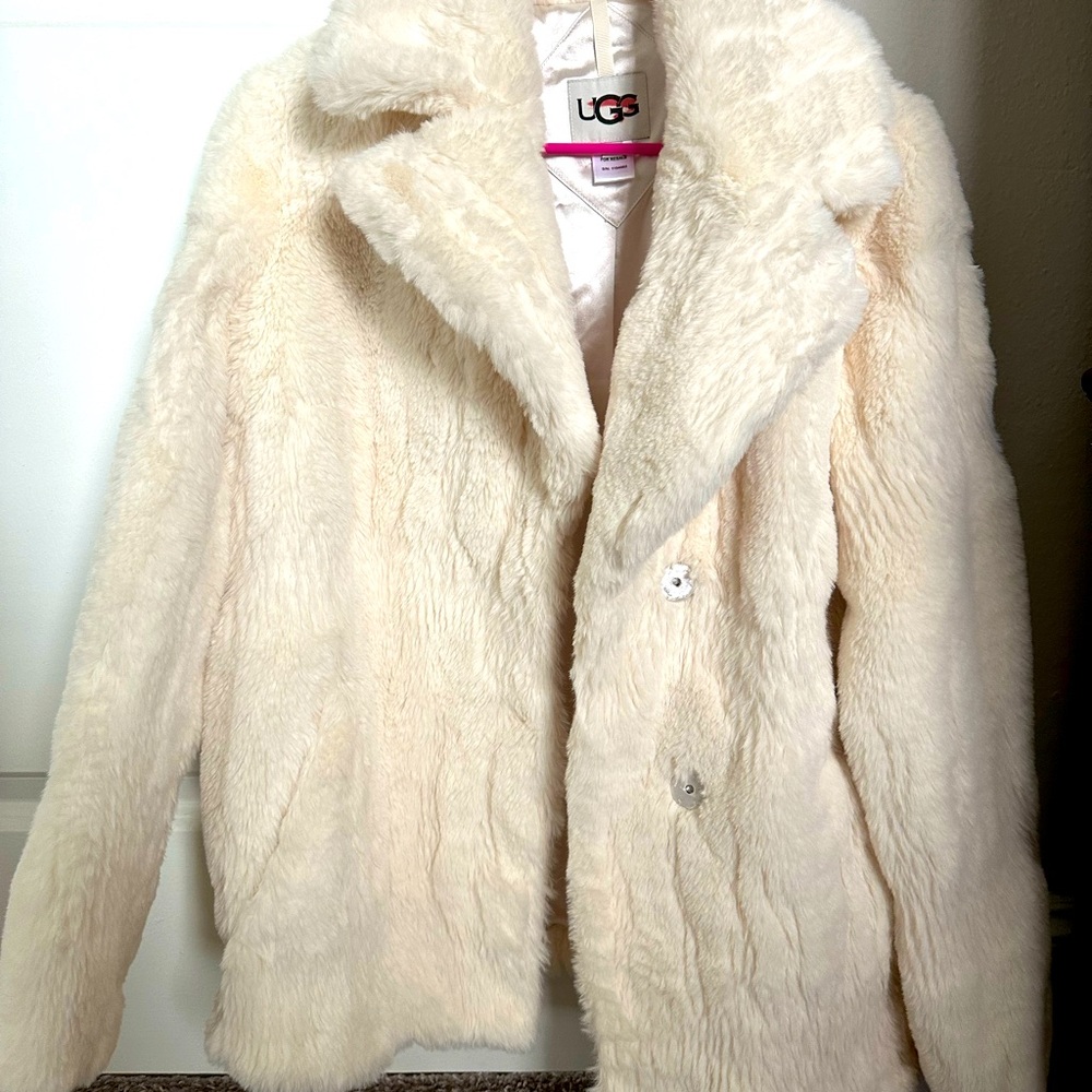 UGG Faux Fur Jacket | Size S